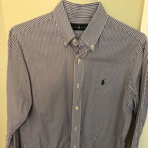 Polo button down shirt - checkered